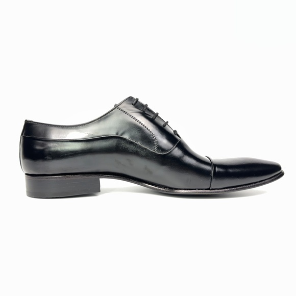 Black Dress Shoe - Leather Sole